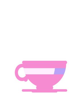 Kahve fincanı simgesinin canlanması ve yüzdürülmesi