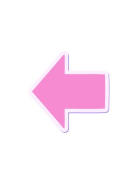 Oku gösteren çizgi film çıkartması tasarımının bölünme etkisi canlandırması