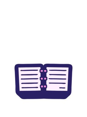 Bir yığın günlüğün sevimli karikatürünün animasyonunu yüklüyorum.