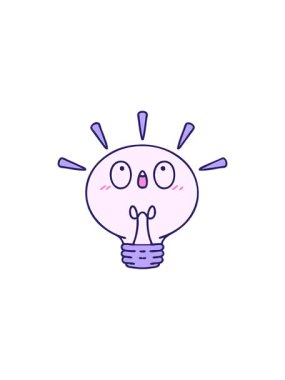 Parlayan bir elektrik ampulünün karikatürünün göz alıcı satış animasyonu