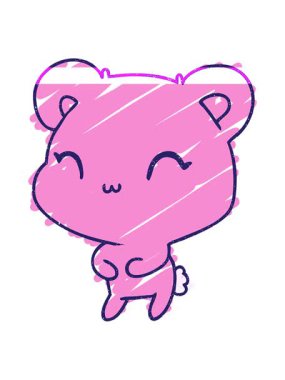 Sevimli Ayı Tebeşiri Çiziminin animasyonunu güçlendir