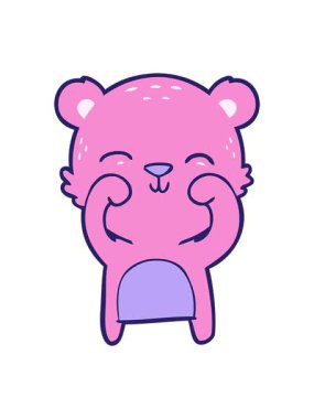 Mutlu ayı çizgi filminin animasyonunu durdurup oynat