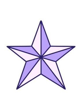 Dövme yıldızı sembolünü salla ve duraklat