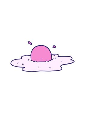 Kahvaltıda pişmiş yumurtanın basınçlı animasyonu.