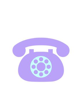 Yanıp sönen radyal hatlar telefon animasyonu