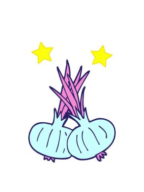 dönen yıldızlar çizgi film animasyonları karalama kahverengi soğanlar