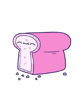 Çizgi film somununun hareketli animasyonu