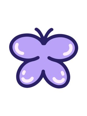 Basit bir kelebeğin titreşimli hareketi.