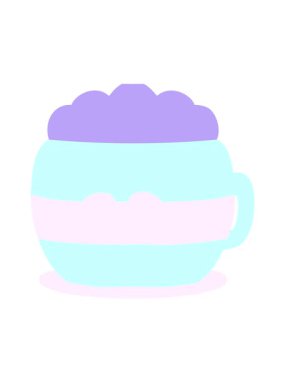 Bir bardak sıcak çikolatanın animasyonunu canlandır.