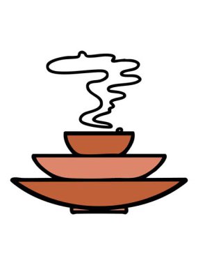 Bob ve Japon yemek kaselerinin animasyonunu durdur.