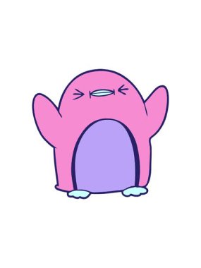 Robin 'in çiziminin dönen hareket animasyonu