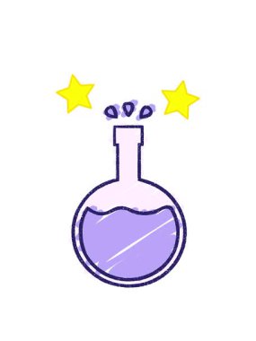 dönen yıldızlar Bilim Deneyi Chalk çiziminin animasyonu