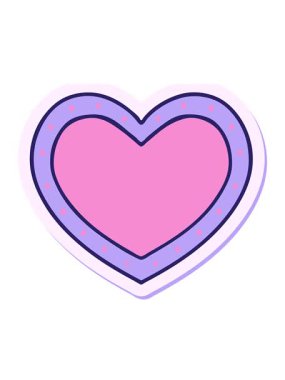 Dövme stilini geleneksel kalp stilinde canlandırın.