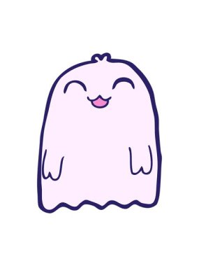 Bir hayaletin parlak ışık efekti