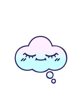 Yanıp sönen radyal çizgiler gölgeli çizgi film düşünce baloncuğunun canlandırması