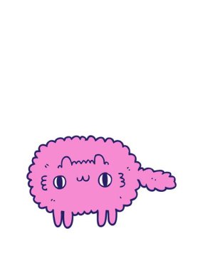 bir kedi resminin animasyonunu büyütmek