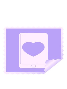 iş performansı grafik kare etiket damgasını gösteren elektronik tabletin hareketli animasyonu