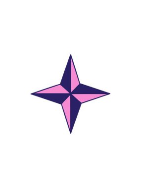 Yıldız patlaması etkisi çizgi film geleneksel yıldız stili