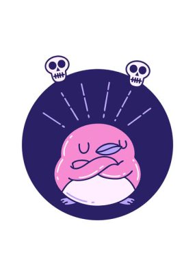 kıvrımlı kanatlı bir dövme stili Robin 'in kafatası animasyonu