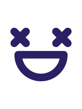 Sırıtan ölü yüz simgesinin animasyonunu canlandır