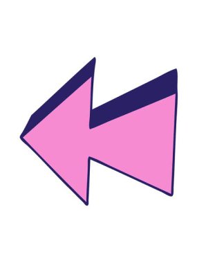 El çizimi çizgi film okunun titreşimli hareketi