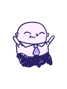 Kel Patron Tebeşir Çiziminin yıldız patlaması etkisi animasyonu