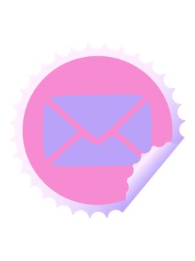 Kağıt zarfın tuhaf çizgi filminin hareketli animasyonunu oynat