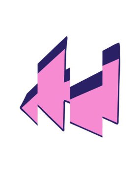 El çizimi çizgi film okunun bölünmüş hareket animasyonu