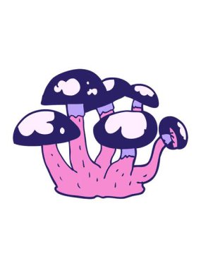 Mantarların hareketli animasyonu