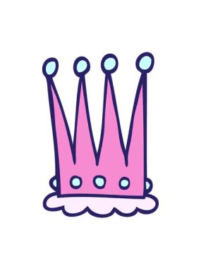 Karikatür karalama tacının titreşimli hareketi