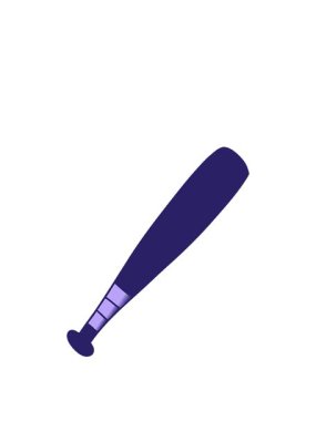 Bir beysbol sopasının çizgi film karalaması çizilmiş el animasyonunu büyütüyorum.