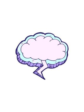 gök gürültüsü sembolünün radyoaktif parlayan animasyonu