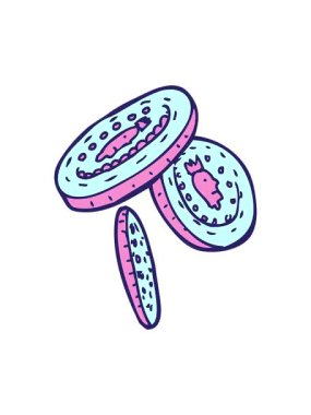 karikatür bozukluklarının basınçlı canlandırması