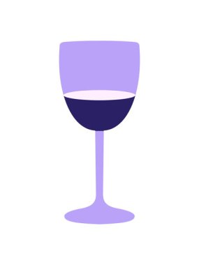 Şarap kadehinin hareketli animasyonu