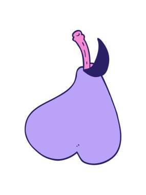 karikatür karikatür sağlıklı armut animasyonu bob ve duraklat