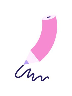 kalem yazmanın hareketli animasyonu