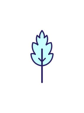 Neon yaprağı illüstrasyonunun gösterişli satış animasyonu