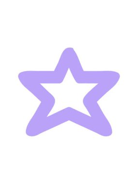 Yıldız şekli sembolünün pixelize etkisi canlandırması