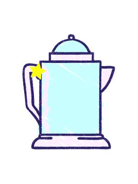 Parlayan yıldızlar, Kahve Kazanı Tebeşiri Çiziminin animasyonunu etkiler