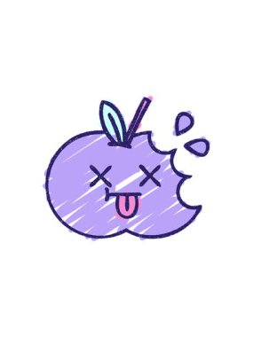 Elma Tebeşiri Çiziminin hareketli canlandırması