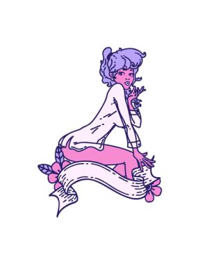 Trad pin tasarımının hareketli animasyonunu oynat