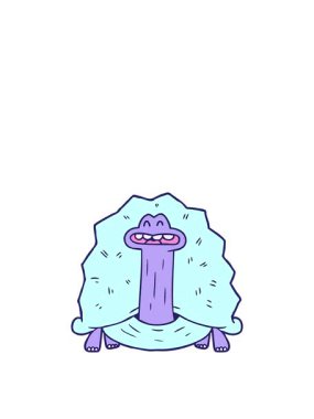 Komik karikatür kaplumbağasının yükselişi ve yüzüşü