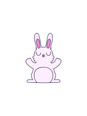 El yapımı garip tavşanın satış animasyonu