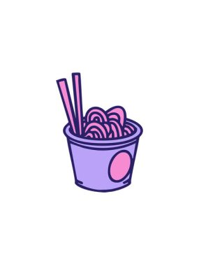 Japon eriştelerini yemek çubuklarıyla dışarı çıkarmanın canlandırıcı etkisi.