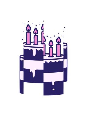 Dövmenin hareketli animasyonu geleneksel pasta stilinde