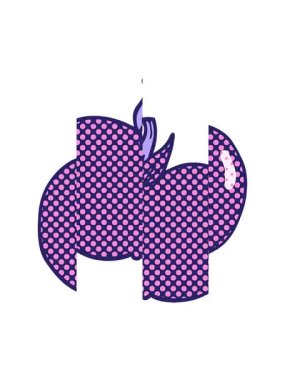 Karikatür sulu elmanın bölünmüş hareket animasyonu