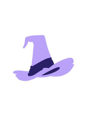 Ürkütücü bir cadı şapkasının hareketli animasyonu