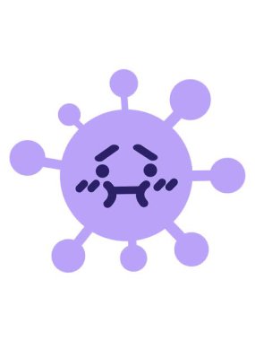 Utanç verici virüsün hareketli animasyonu