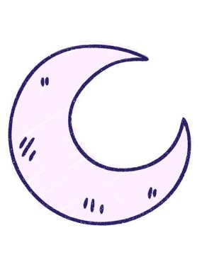 Ay Tebeşiri Çiziminin hareketli animasyonunu oynat