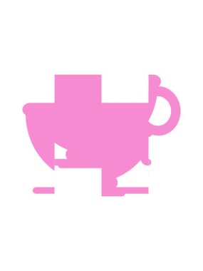 Bir fincan kahvenin bölünen hareketi.